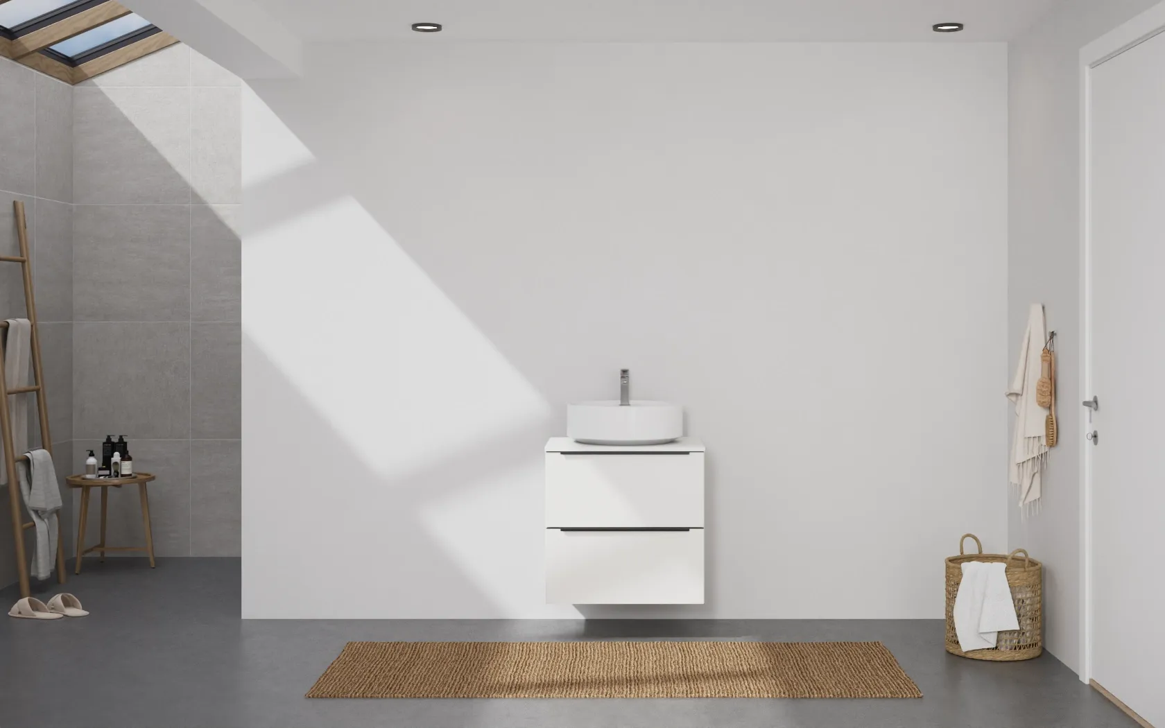 Ixina Ensemble meuble vasque 0