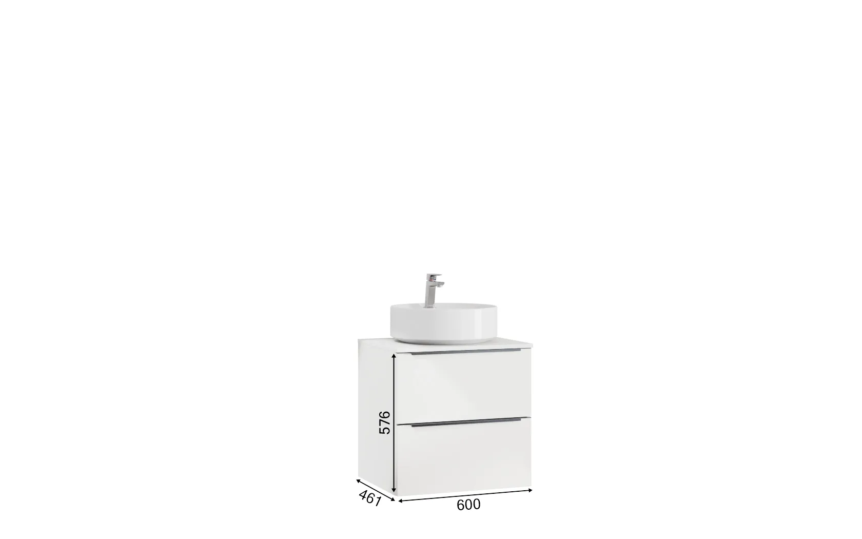 Ixina Ensemble meuble vasque 1